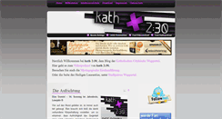 Desktop Screenshot of kath-2-30.de